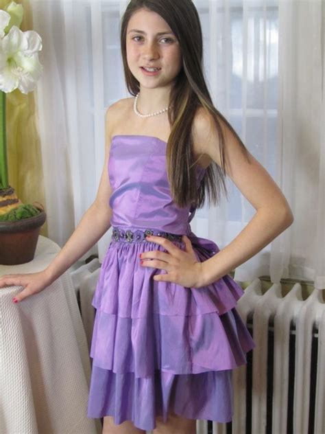 00 (50% OFF) Terracotta Polka Dot Print Ruched Front Long. . Young teens in satin